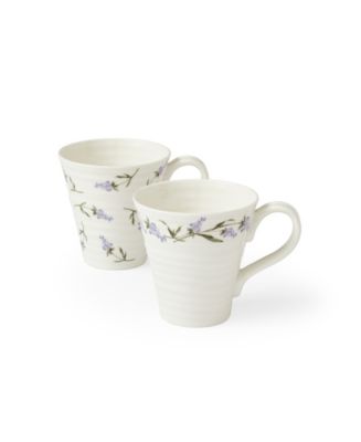Portmeirion Sophie Conran Lavandula Mugs, Set of 2 - Macy's