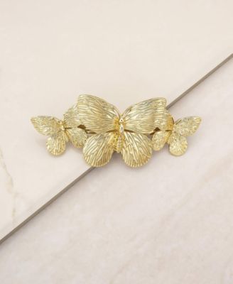Gimme Butterflies Gold-Tone Hair Clip