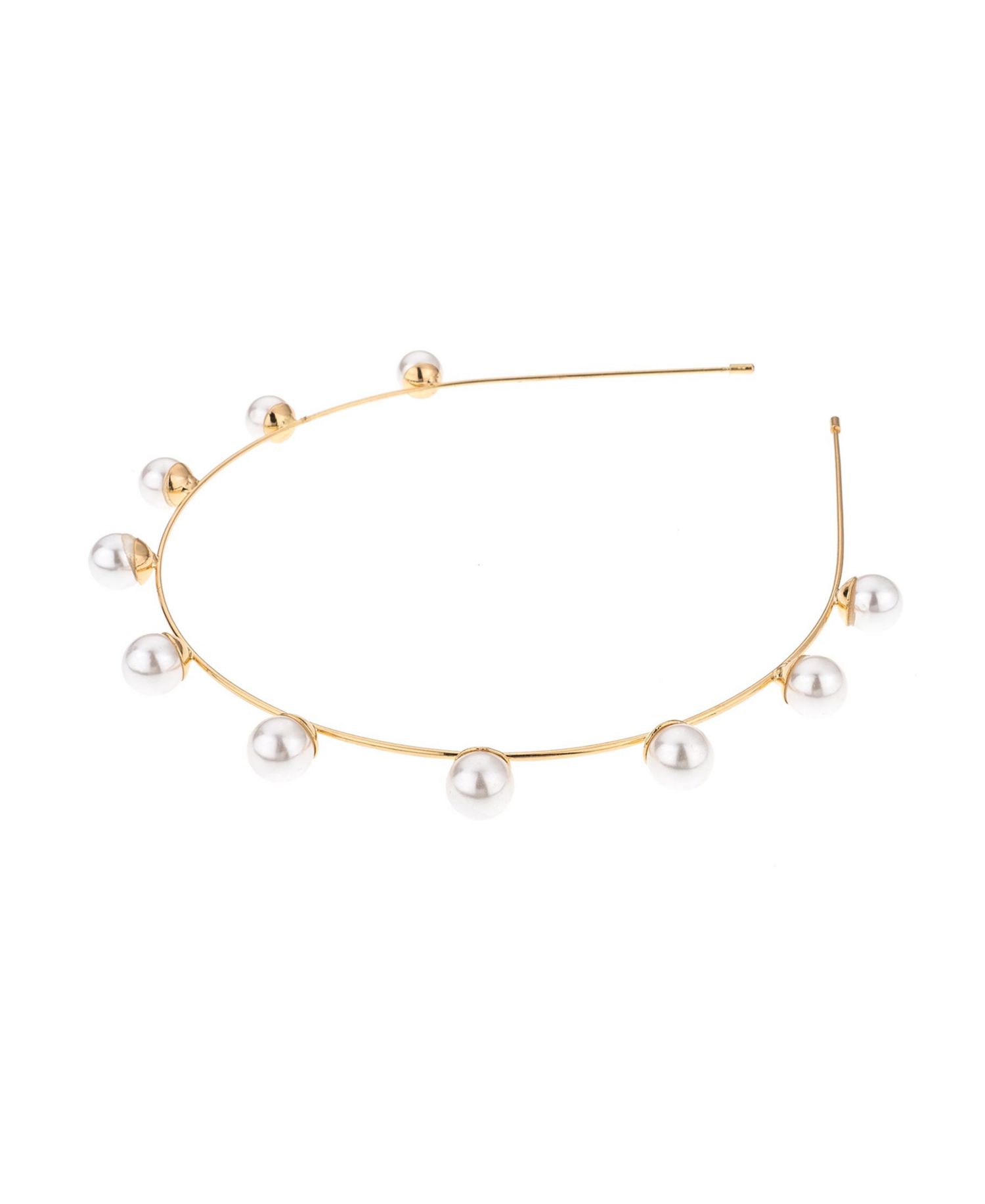 Imitation Pearl Studded Headband
