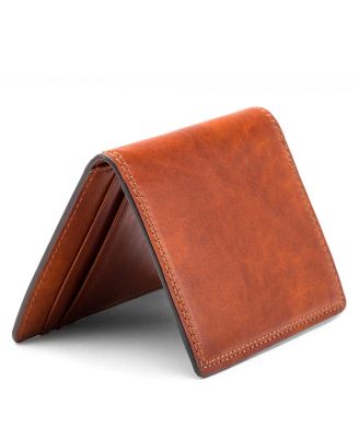 Men's Dolce Front Pocket Bifold Wallet with Magnetic Clip