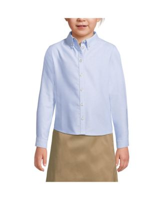 Little Girls Long Sleeve Oxford Dress Shirt
