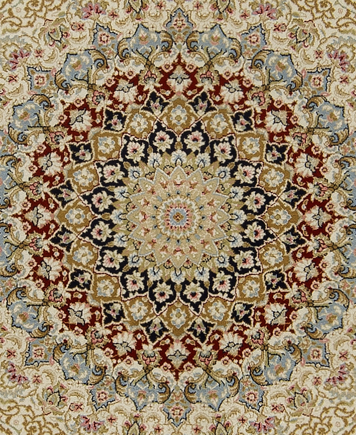 Shop Kenneth Mink Majestic Elegance Tabriz 4' X 6' Area Rug In Cream