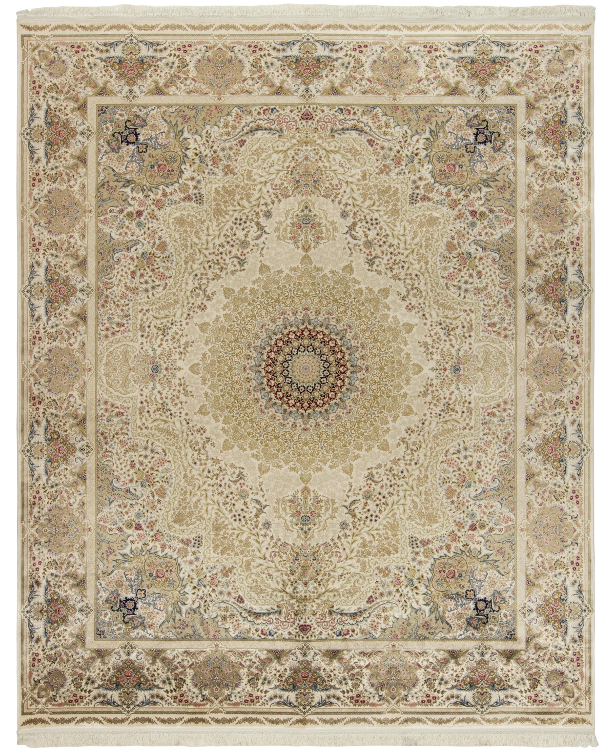 Kenneth Mink Majestic Elegance Tabriz Area Rug, 8'6 X 12' In Cream
