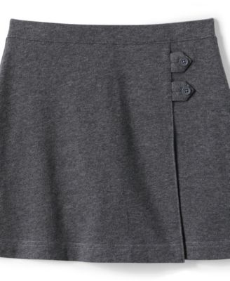 Big Girls Plus Knit Skort Above the Knee