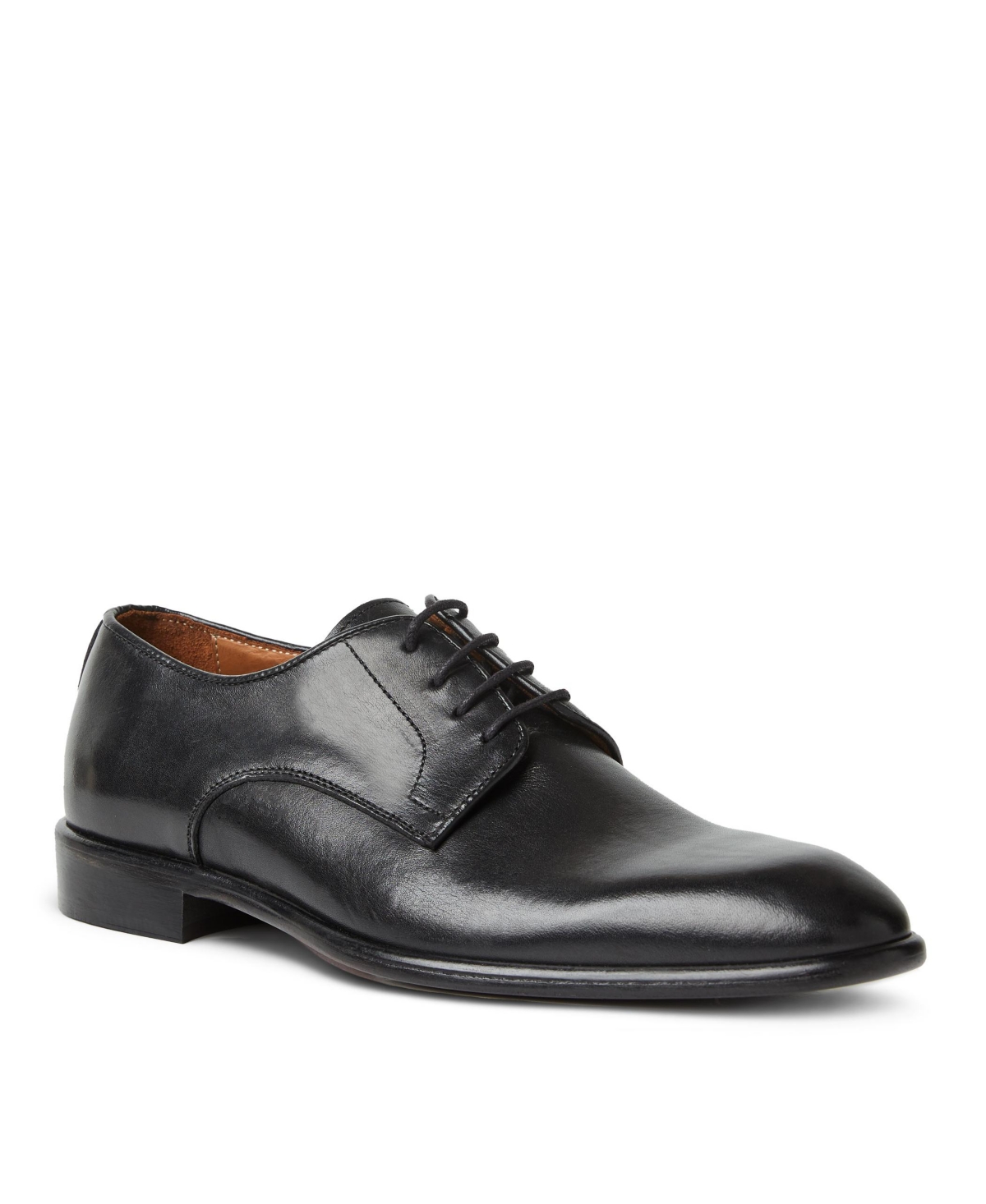 Shop Bruno Magli Men's Salerno Leather Oxford Dress Shoes In Black