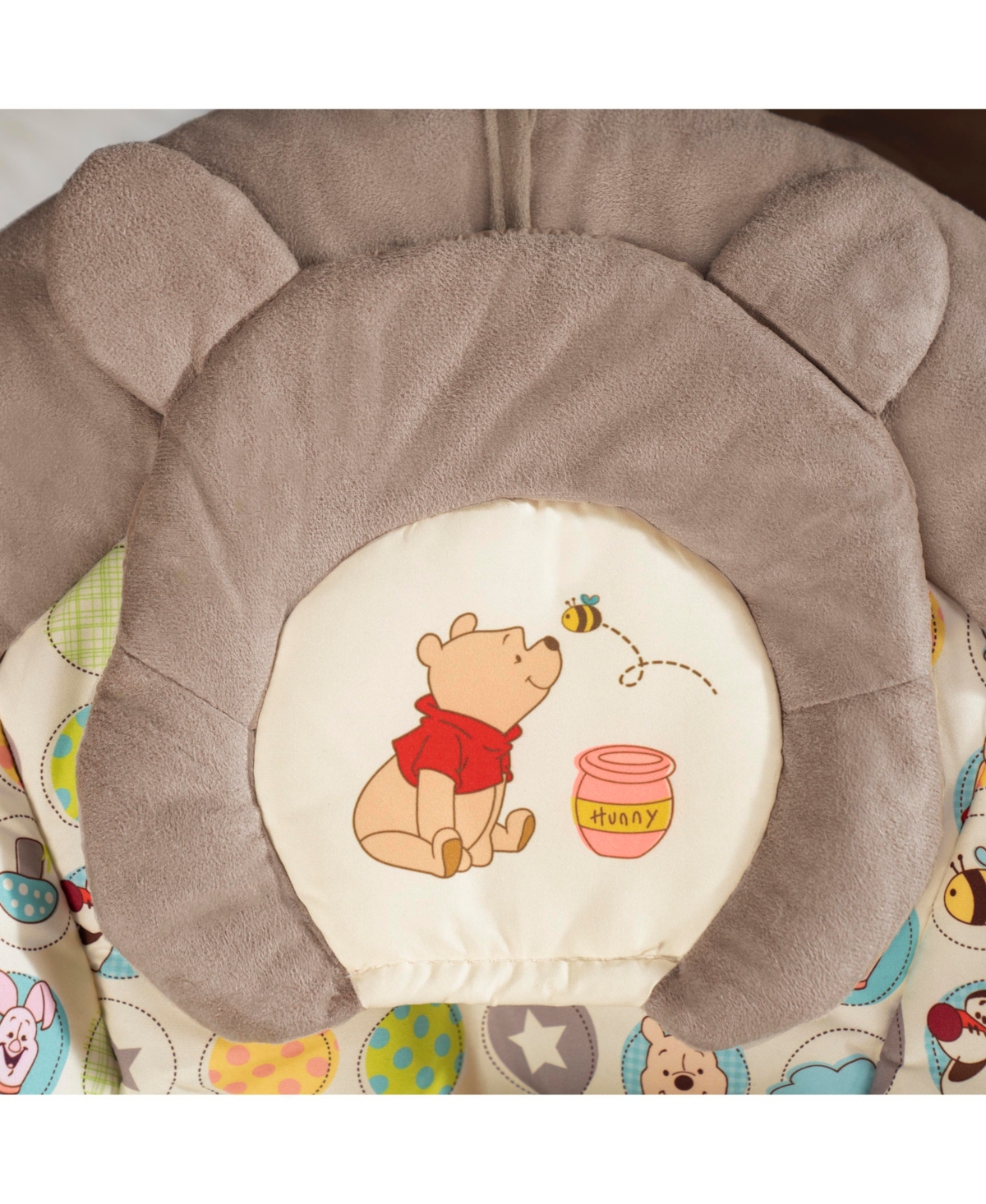Bright Starts Winnie The Pooh Dots Hunny Pots Bouncer In Multi
