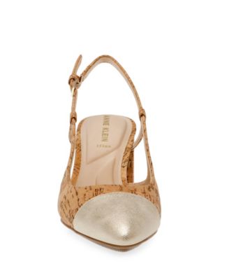 Women's Brooklyn Block Heel Slingback Dress Pumps