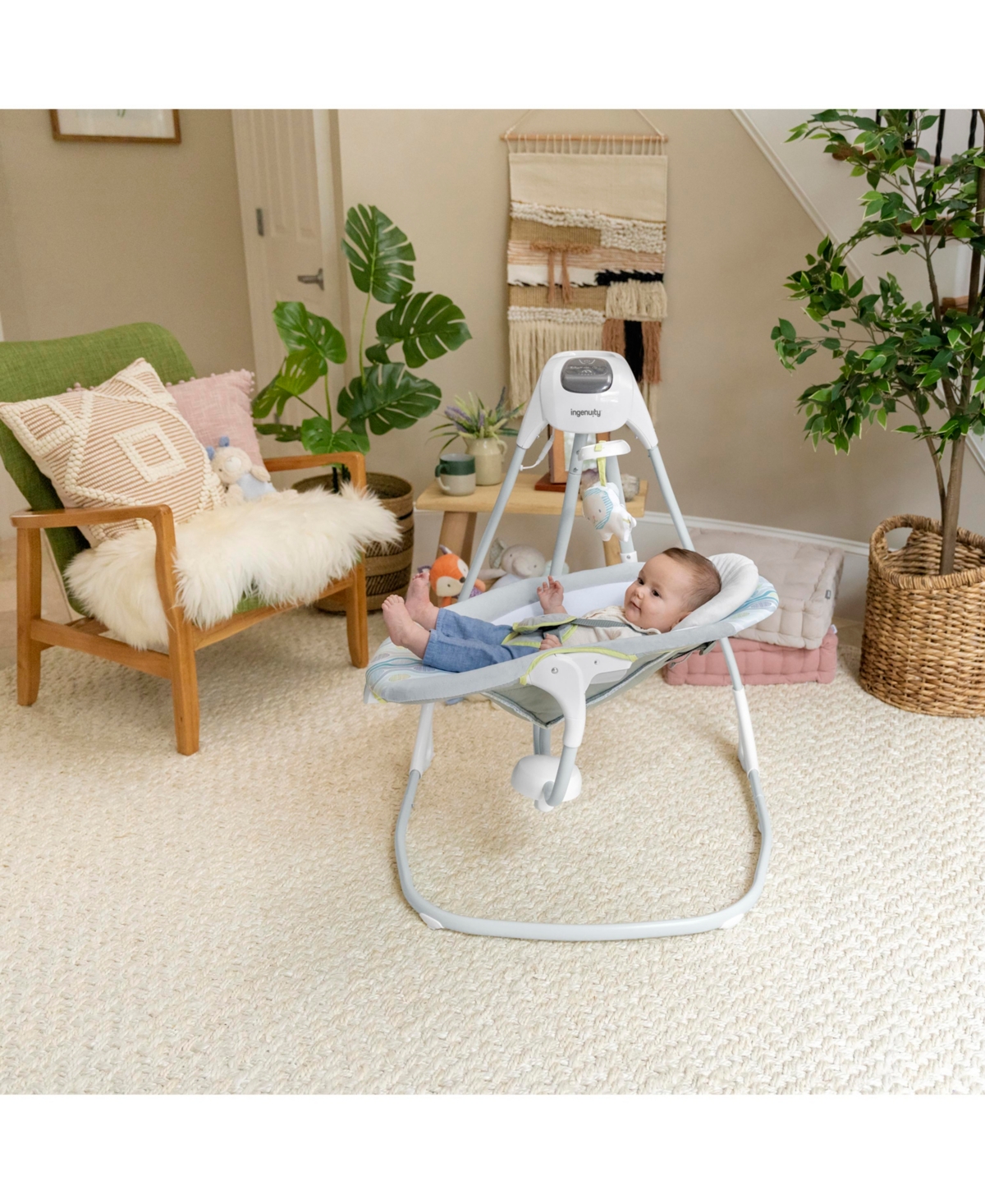 Shop Ingenuity Simplecomfort Compact Soothing Swing