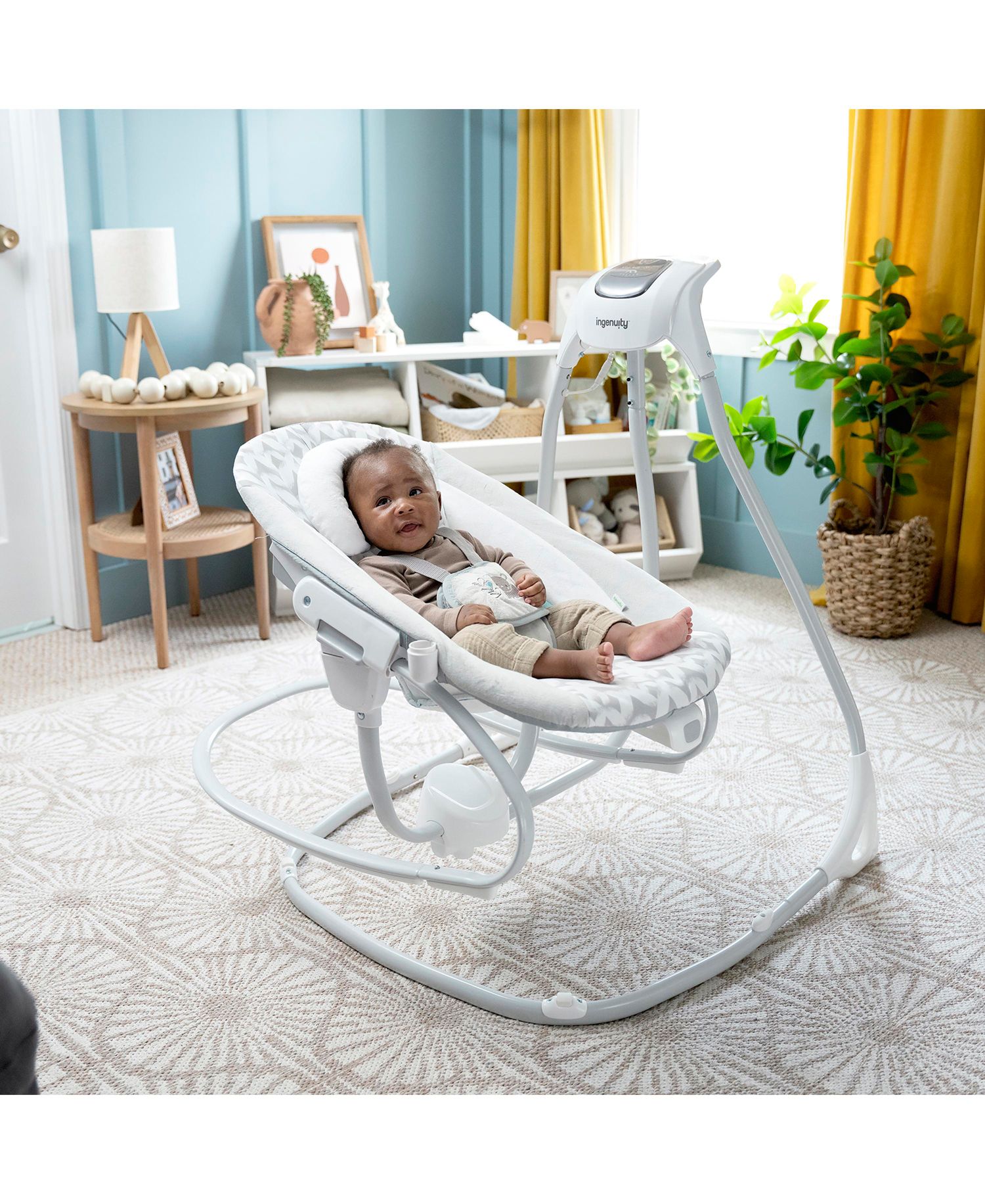 SimpleComfort™ Compact Soothing Swing Rocker™ - Raylan™