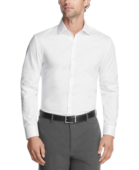 Мужские платья Kenneth Cole Reaction Men's Slim Fit Tonal Stripe Dress Shirt