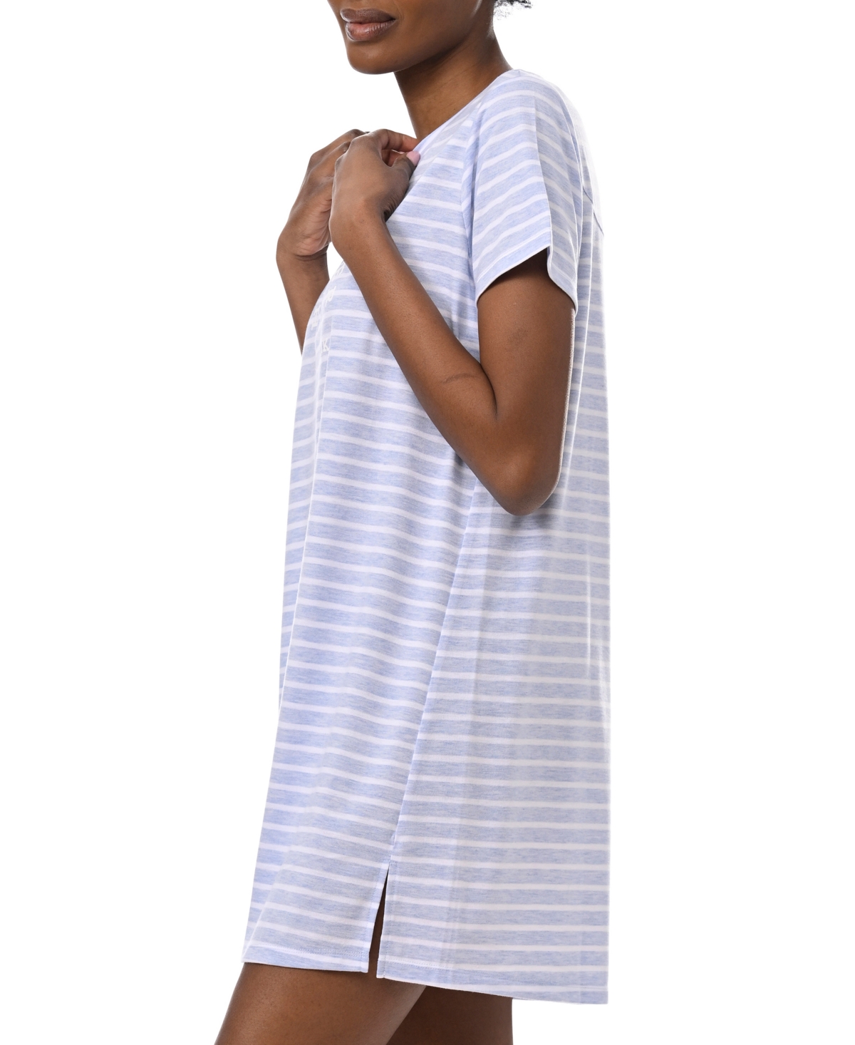 Tommy Hilfiger Women's Printed Short-Sleeve Sleepshirt