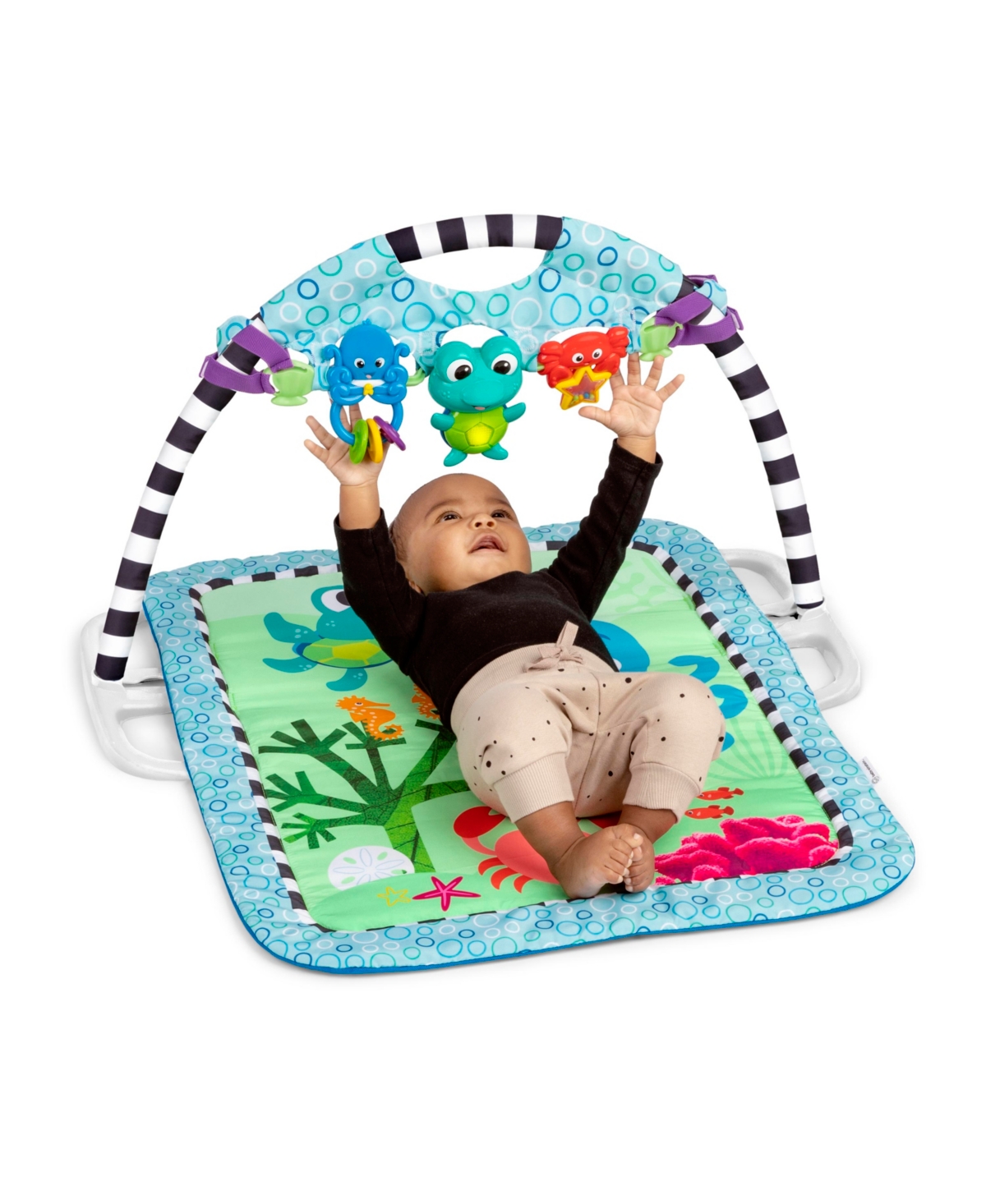 Shop Baby Einstein Neptune's Discovery Reef Play Gym Take-along Toy Bar In Multi