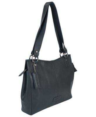 Pebble Kelsea Leather Shoulder Bag