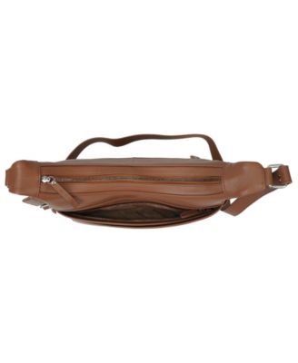 Pebble June Leather Crossbody Handbag