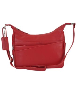 Pebble June Leather Crossbody Handbag
