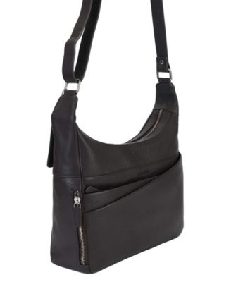Pebble June Leather Crossbody Handbag