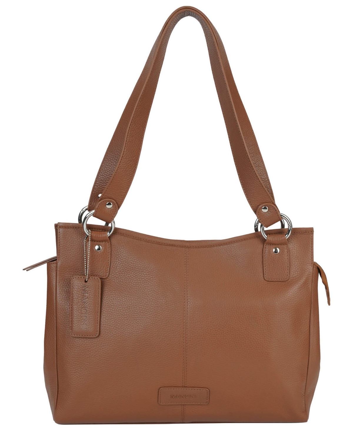 Pebble Kelsea Leather Shoulder Bag - Camel
