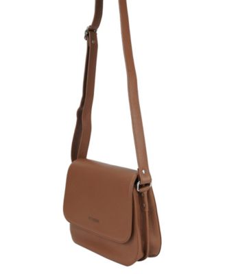 Pebble Alison Leather Crossbody Handbag