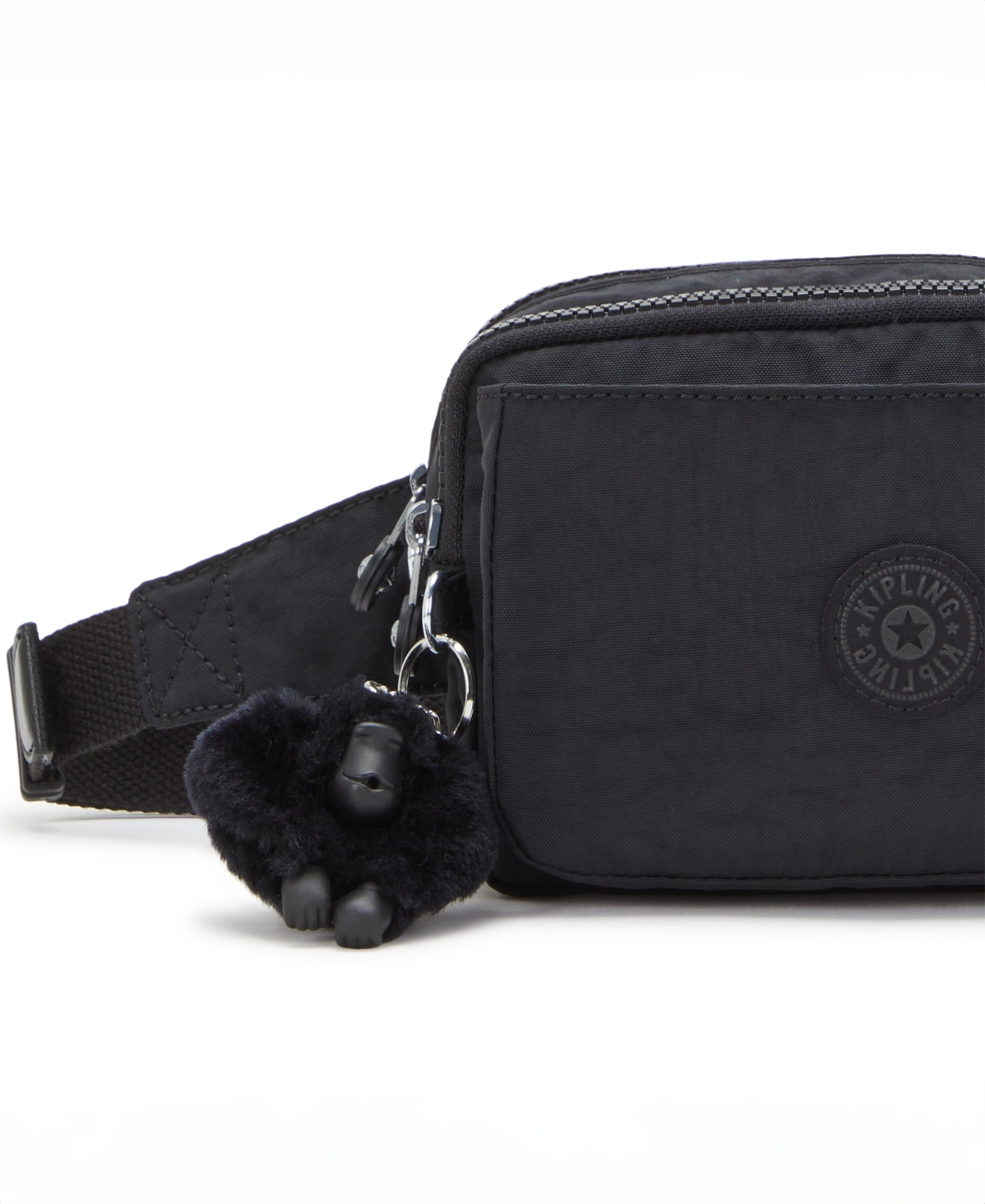 Kipling Abanu Multi Convertible Crossbody Bag In Black Noir,silver