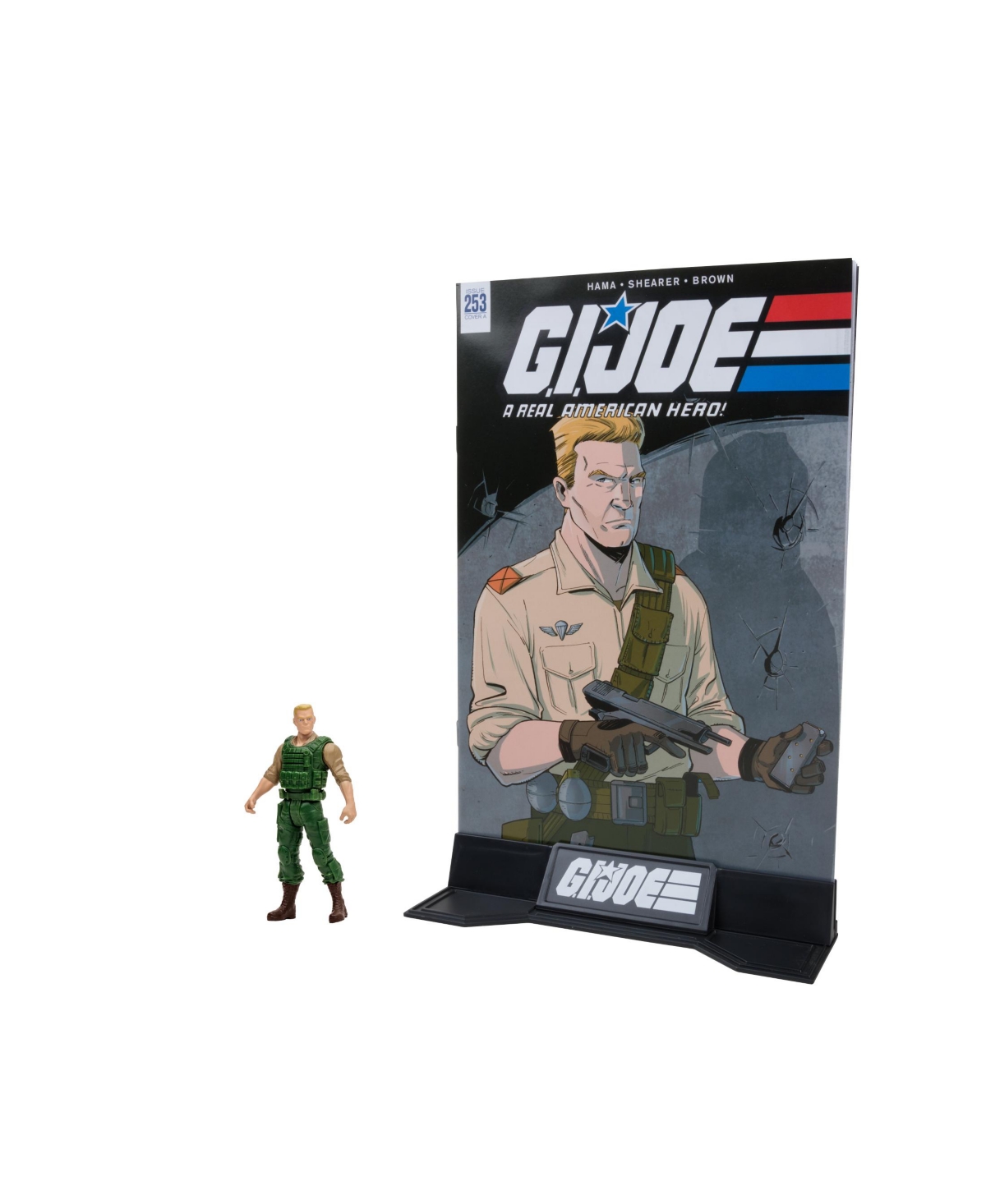 G.i. Joe Figure with Comic 2 Pack - Wave 1 - Duke and Snake Eyes