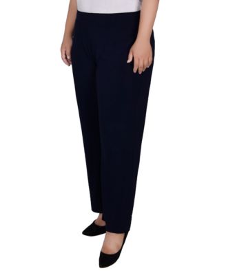 Plus Size Pull-On Wide-Leg Pants