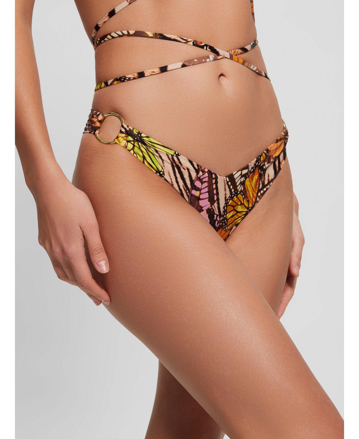Women's Eco Brazilian Bikini Bottoms - Tigerfly small