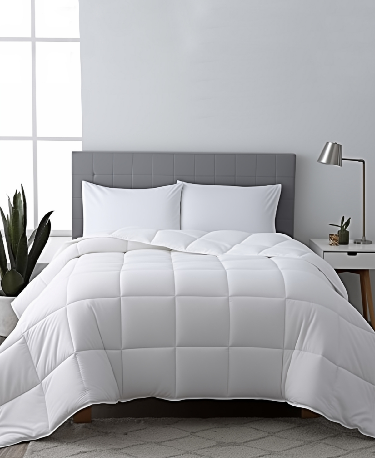 Therapedic Premier Fresh Clean All-season Comforter, Full/queen, Exclusively At Macy's In White