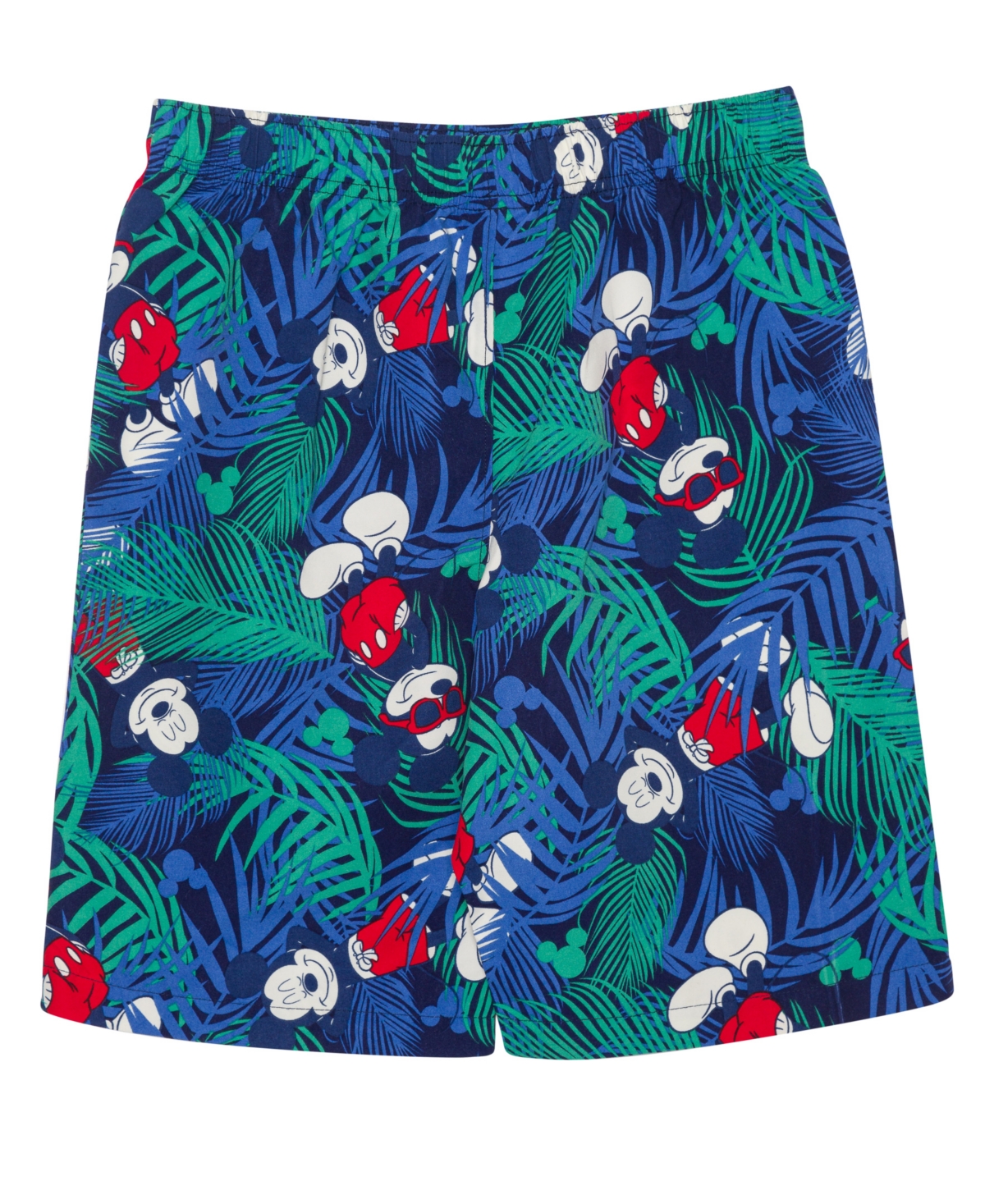 Mickey Mouse Big Boys Short Sleeve Woven Shirt and Shorts