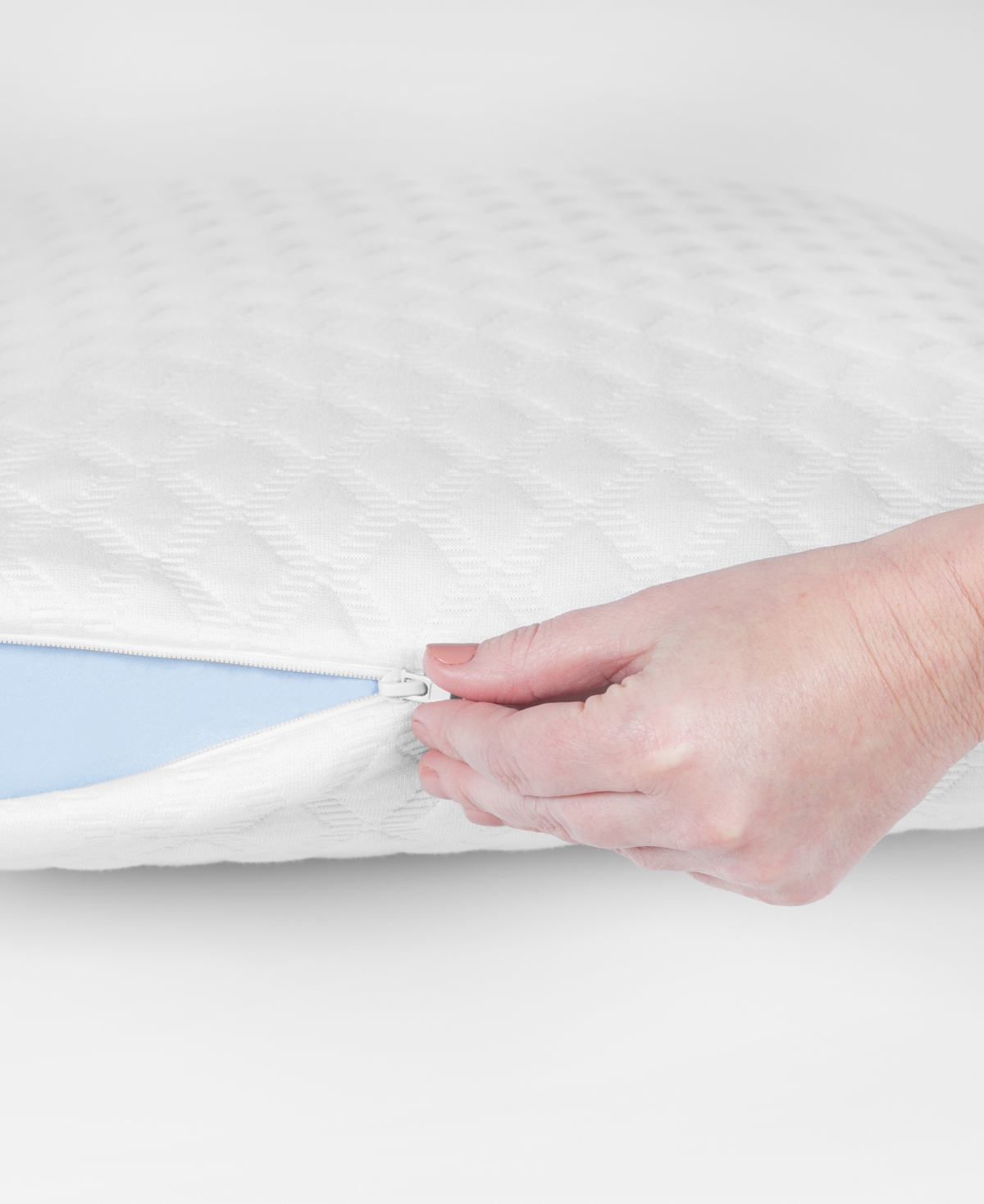 Shop Therapedic Premier Classic Comfort Gel Memory Foam Bed Pillow, King, Created For Macy's In White