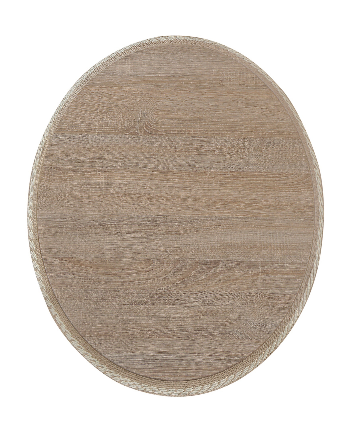 Gallerie Decor Dimensions Drum Coffee Table In Natural Finish