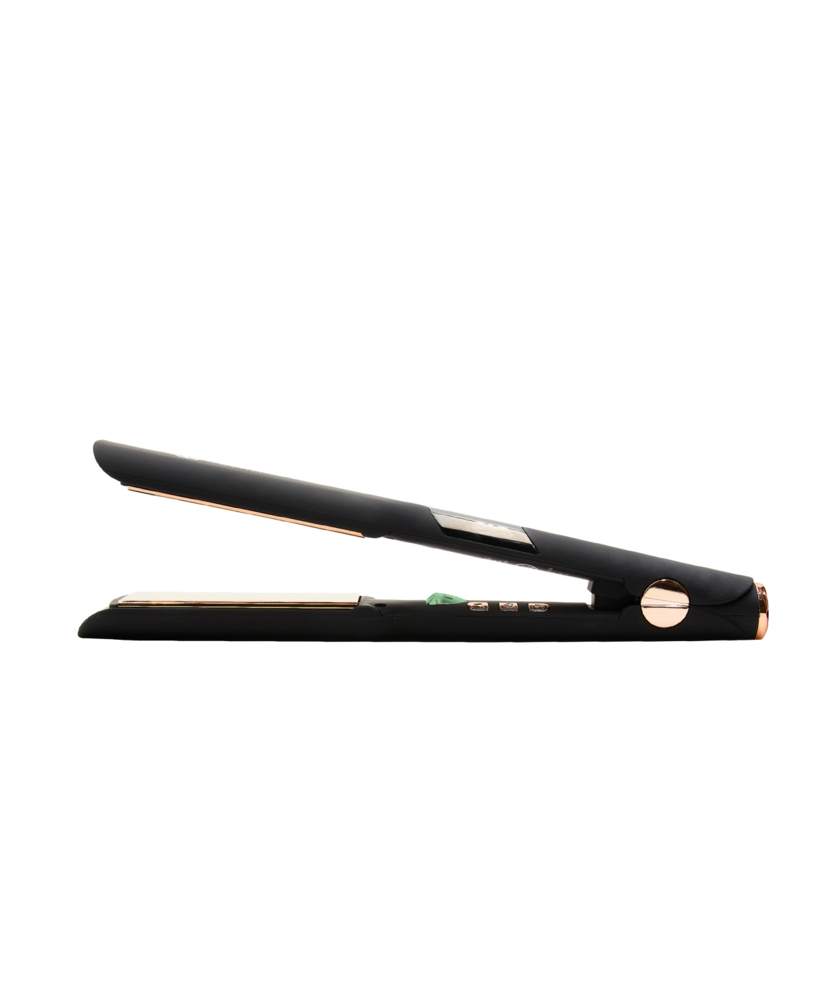IR2 1.5" Infrared Flat Iron with Far Infrared Technology - Black And Rose Gold