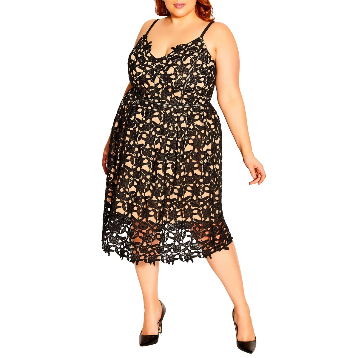 Plus Size So Fancy Dress - Black