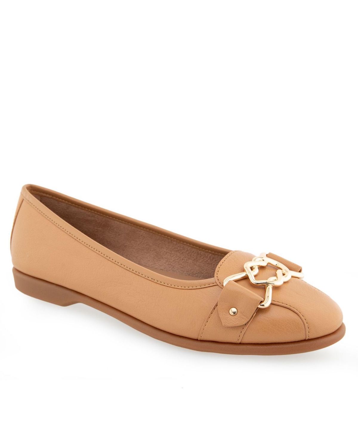 Shop Aerosoles Women's Bia Casual Flats In Doe Leather