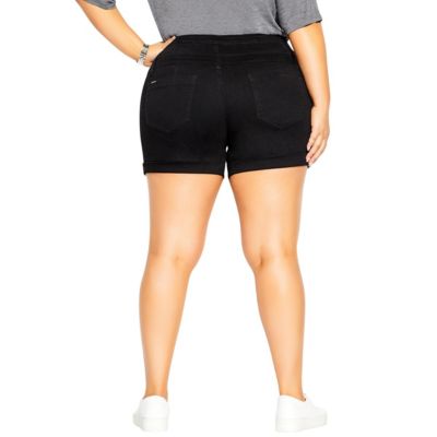 Plus Size Short Hi Waist Short
