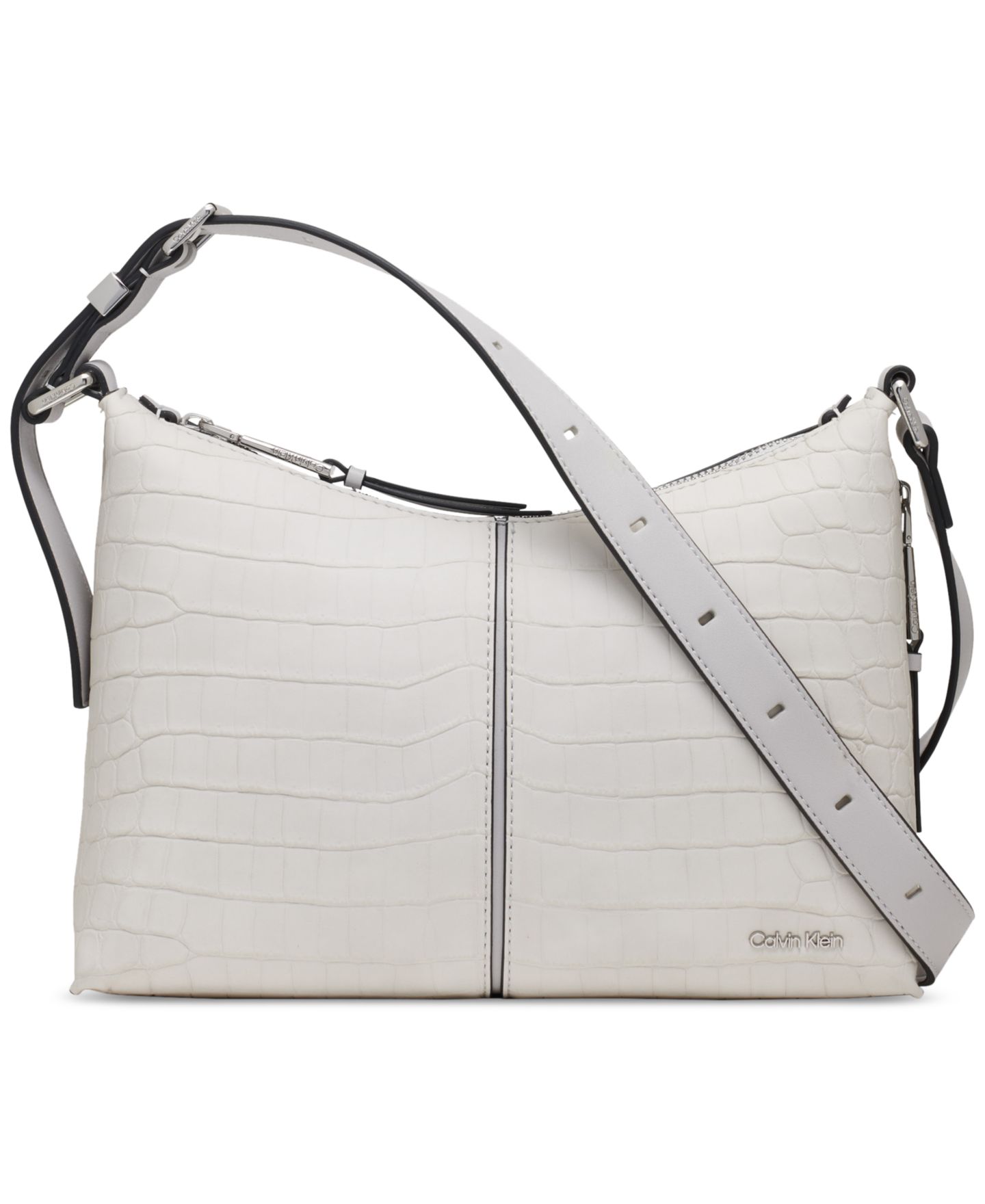 Женская сумка Calvin Klein Max Adjustable Crossbody, цвет: Серый — фото 1