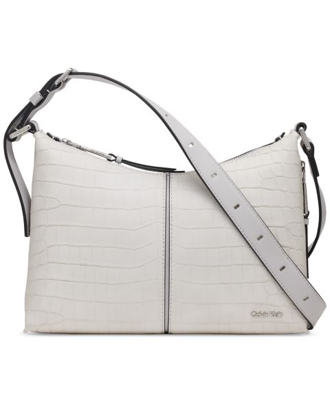 Женская сумка Calvin Klein Max Adjustable Crossbody, цвет: Серый