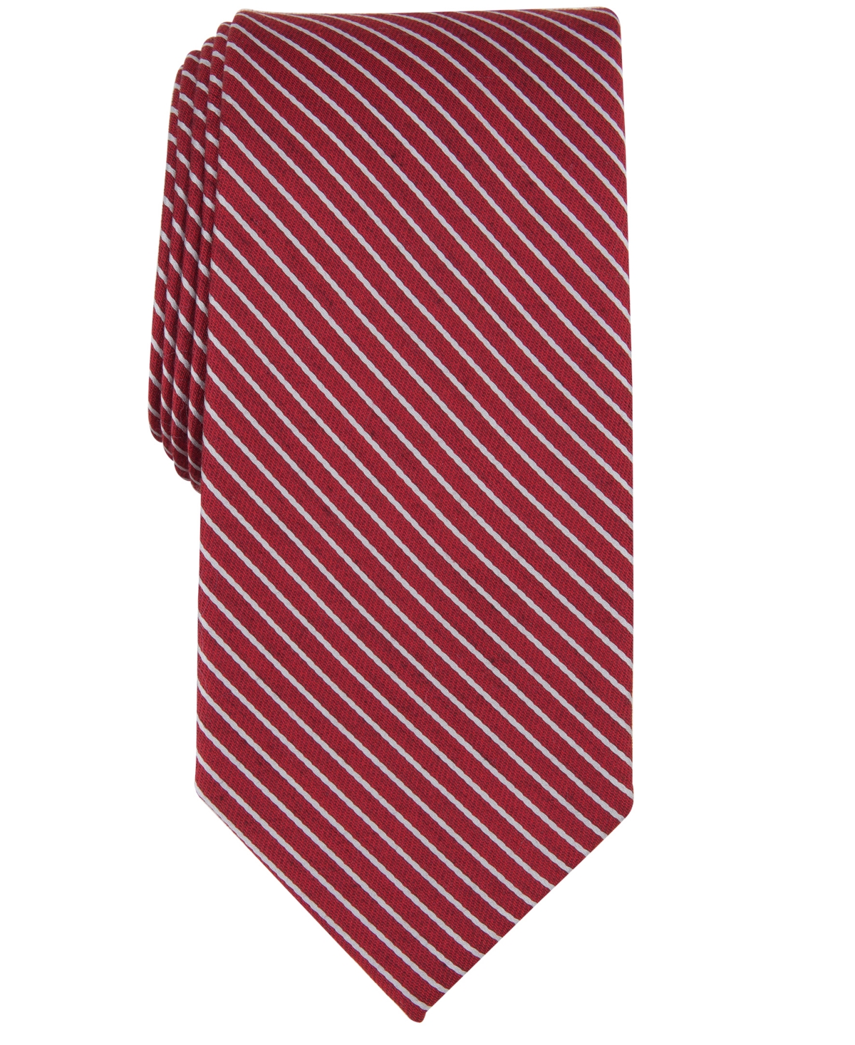 Men's Pollard Stripe Tie - Silver