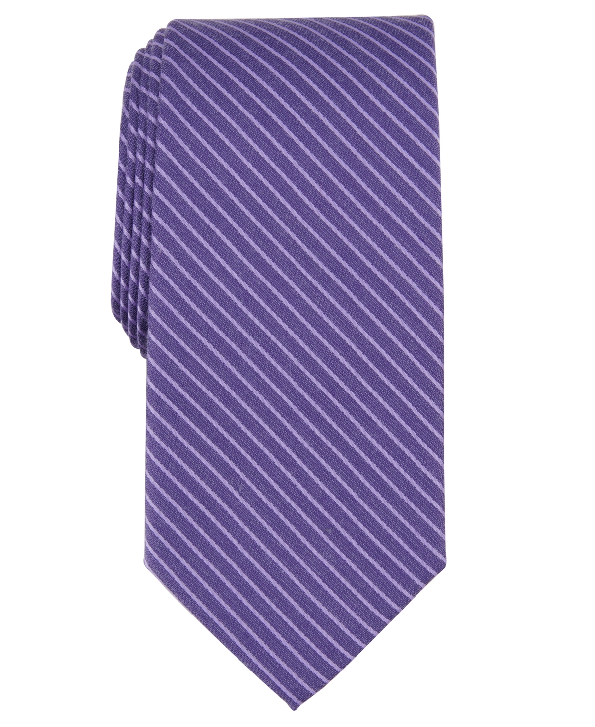 Men's Pollard Stripe Tie - Silver