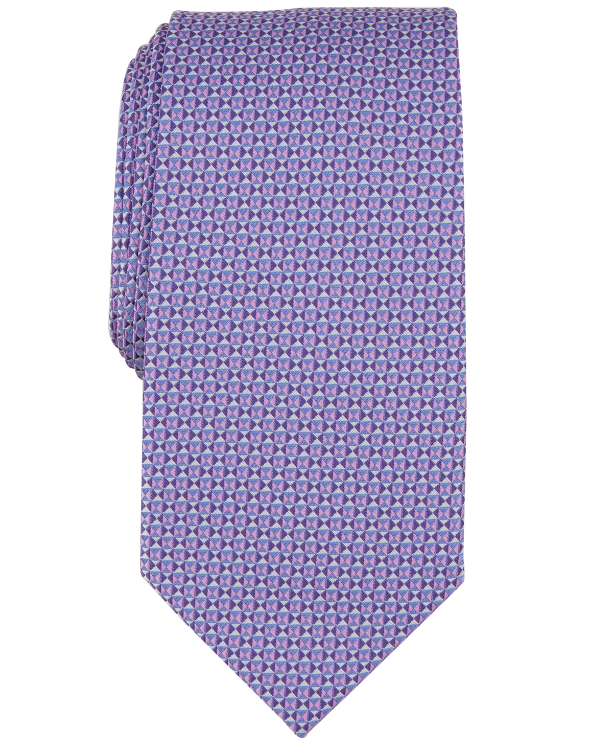 Shop Perry Ellis Men's Stover Checker Pattern In Pink