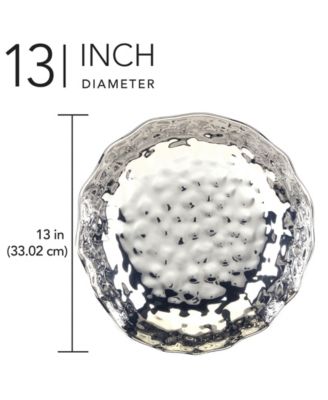 Silver Coast Serving Bowl