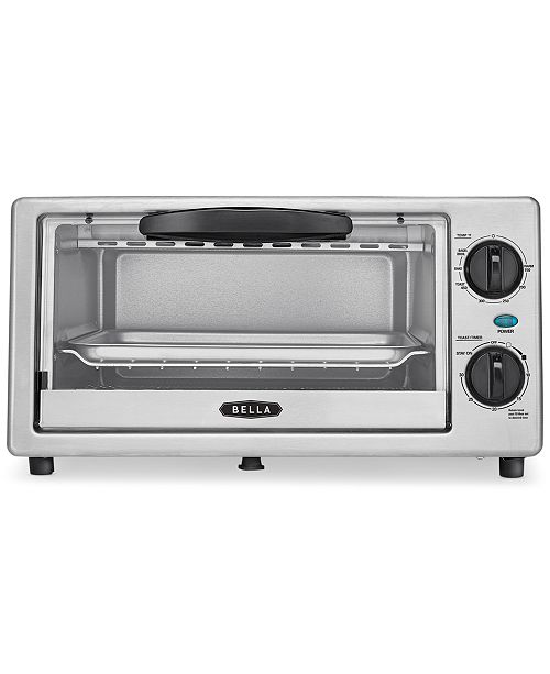 Bella 14413 4 Slice Toaster Oven Reviews Small Appliances Kitchen Macy S