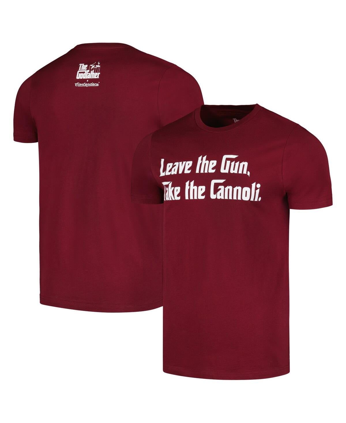 Men's and Women's Contenders Clothing Red The Godfather The Cannoli T-shirt - Red