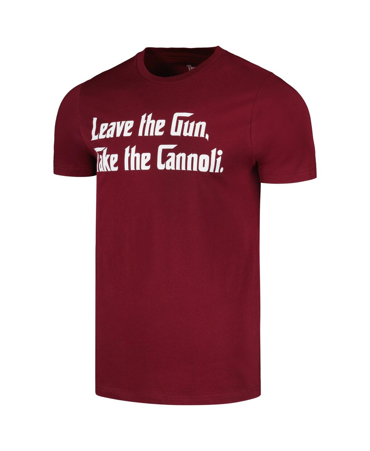 Shop Contenders Clothing Men's And Women's  Red The Godfather The Cannoli T-shirt