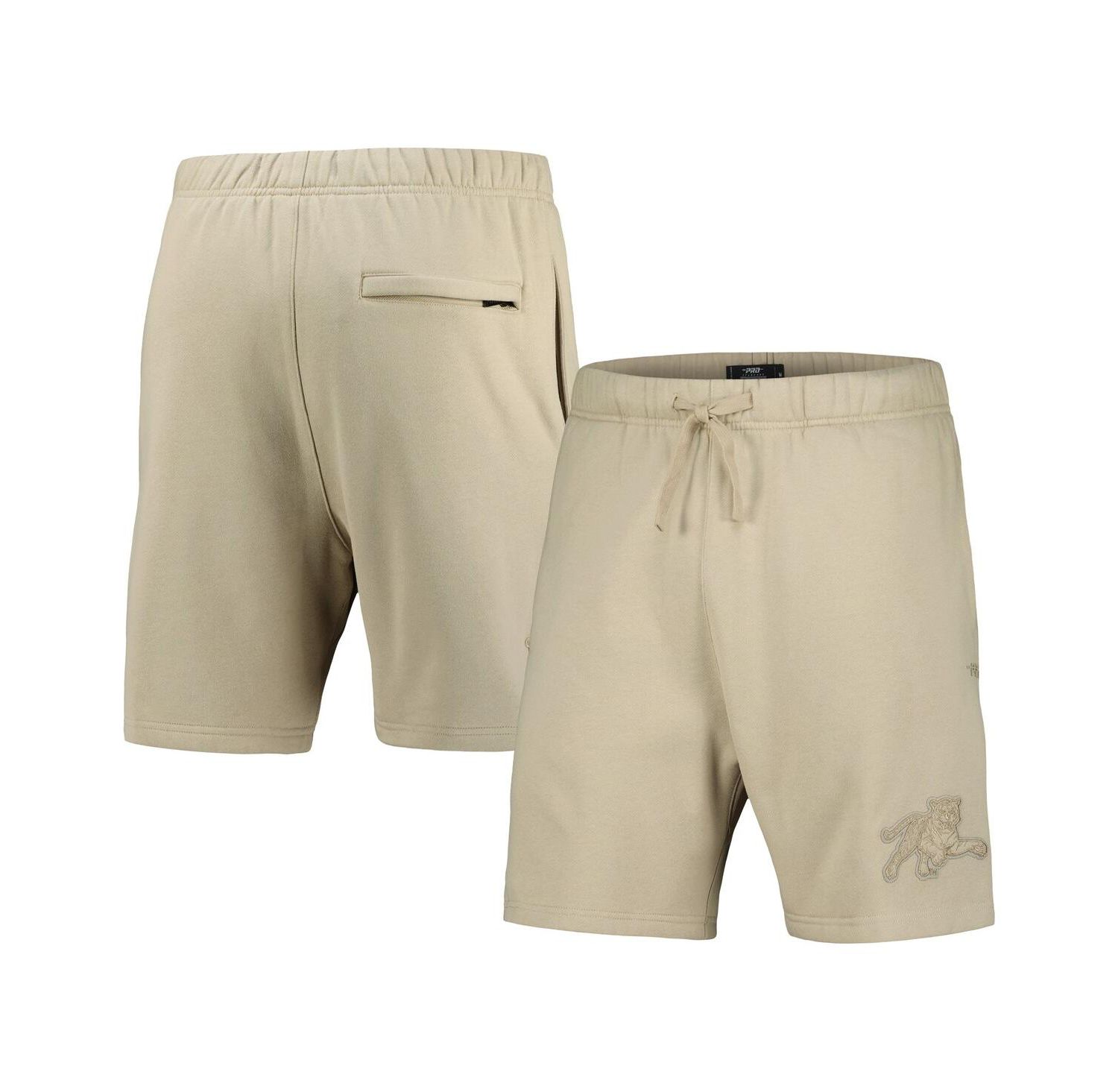 Men's Tan Jackson State Tigers Neutral Relaxed Shorts