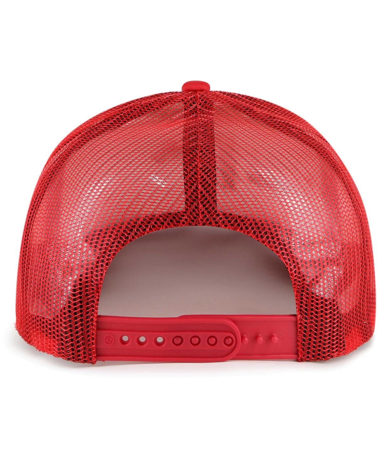 Men's '47 Brand Red St. Louis Cardinals 2024 Spring Training Foam Trucker Adjustable Hat - Red
