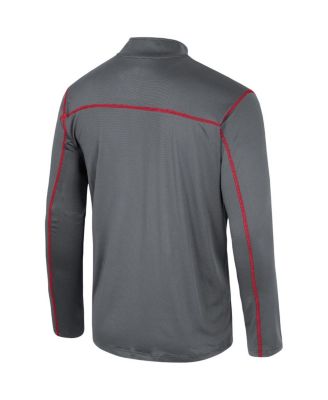 Men's Black Washington State Cougars Cameron Quarter-Zip Windshirt