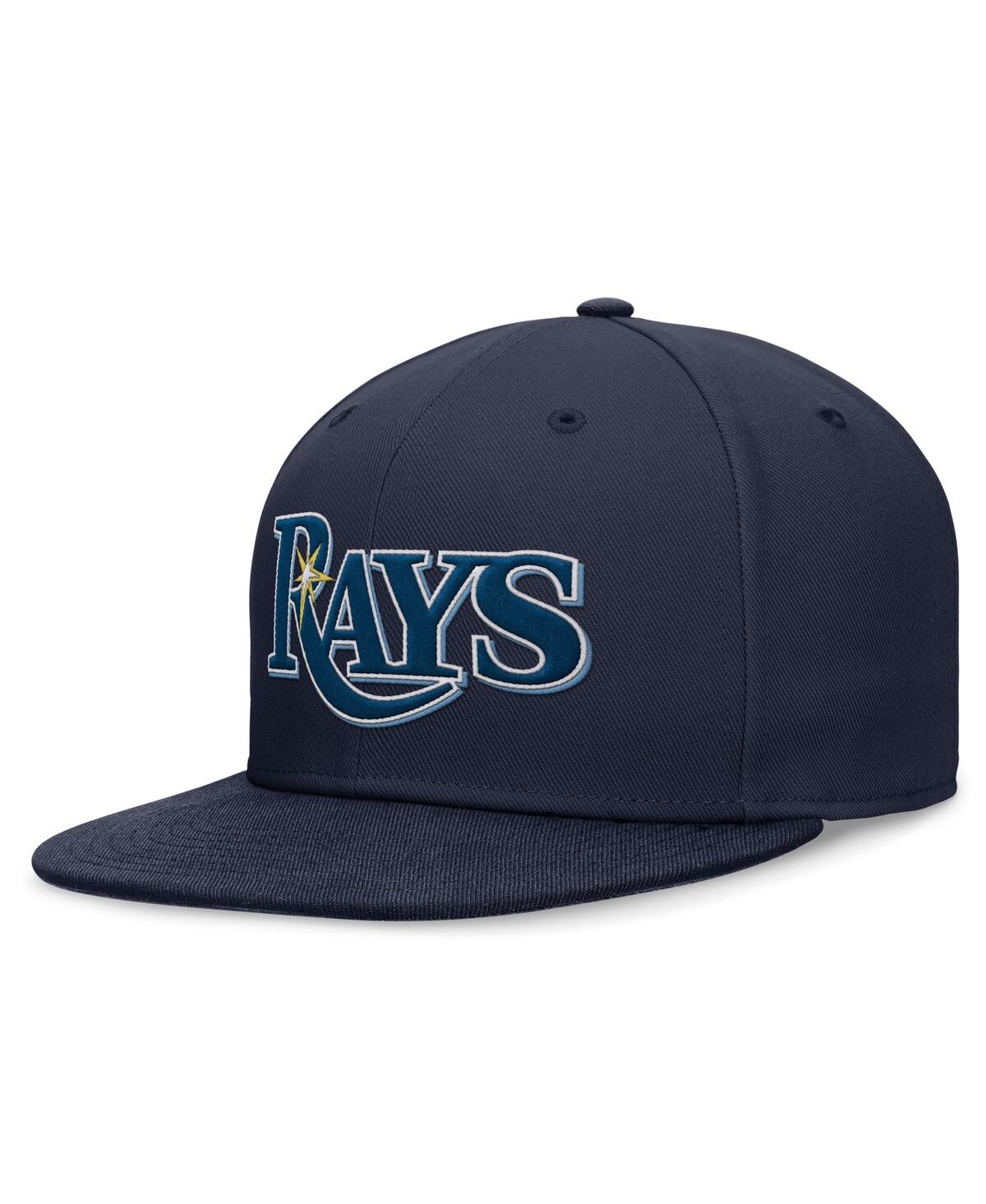 Nike Men's  Navy Tampa Bay Rays Evergreen Performance Fitted Hat In Navy