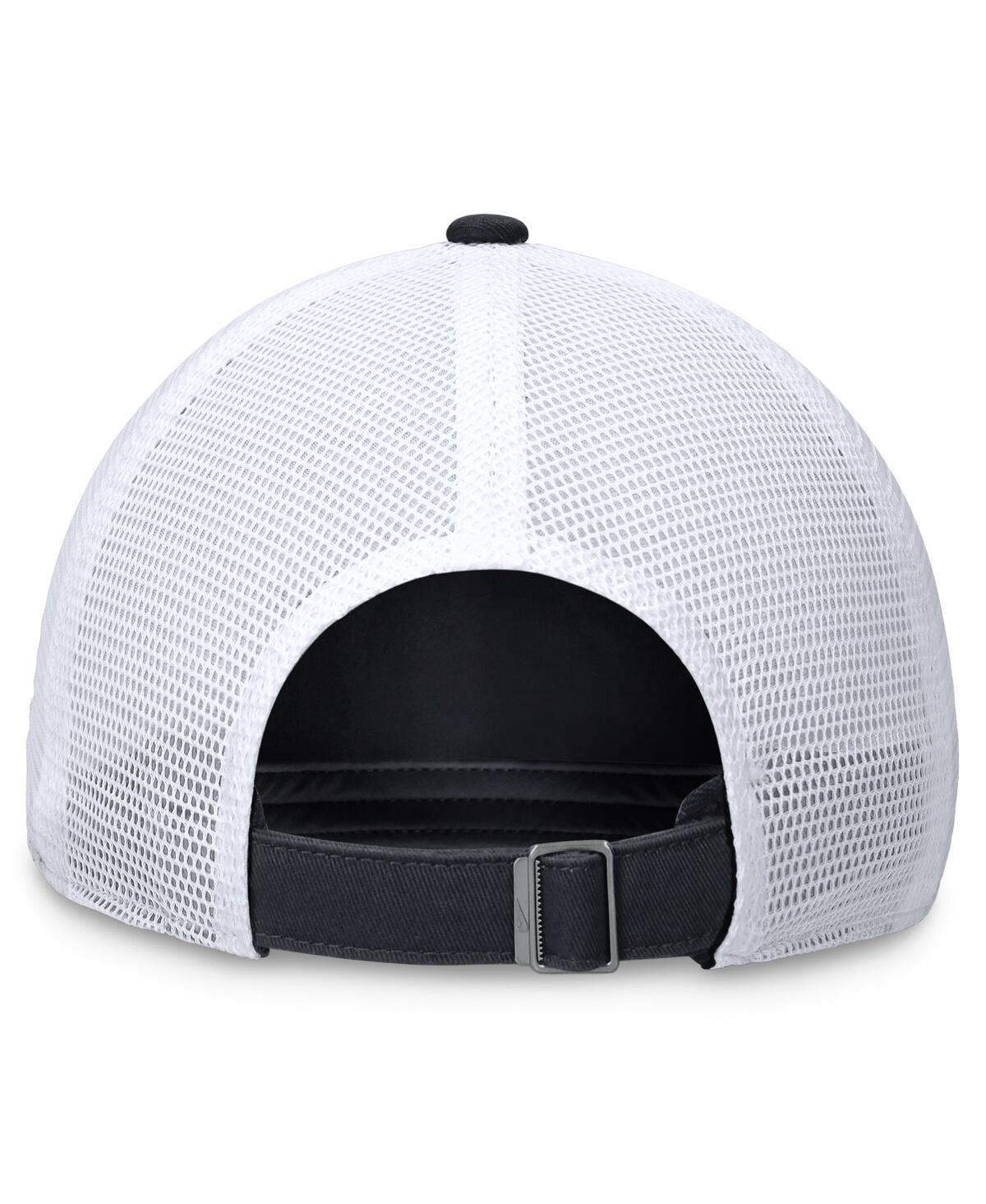 Nike Men's  Navy Boston Red Sox Evergreen Wordmark Trucker Adjustable Hat In Navy