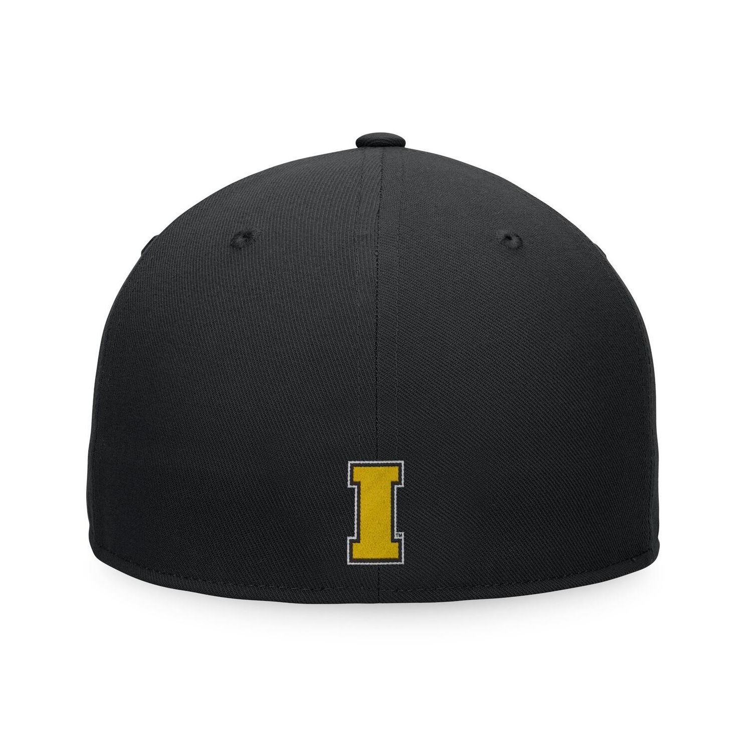 Men's Black Iowa Hawkeyes Fitted Hat