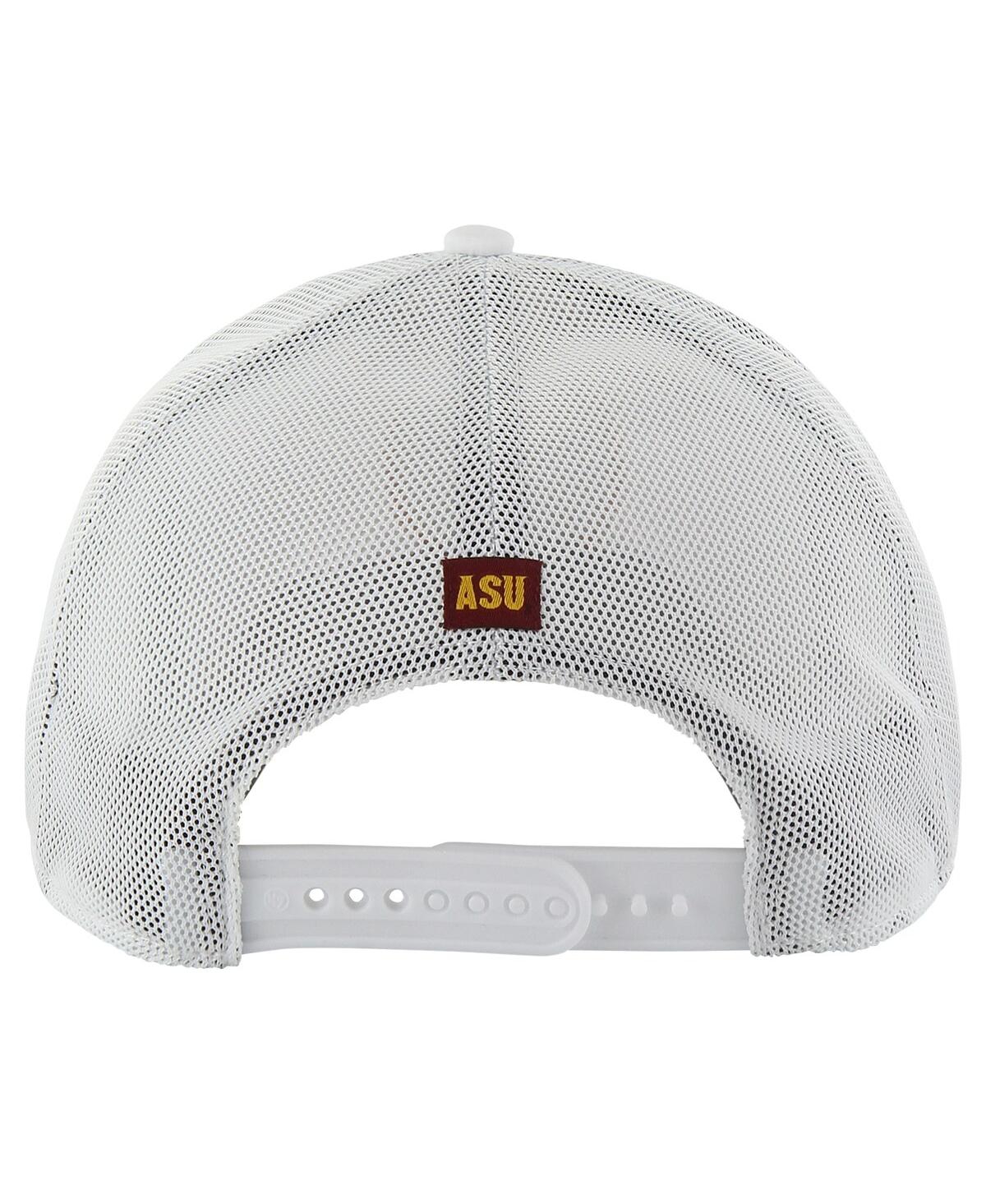 Shop 47 Brand Men's ' White Arizona State Sun Devils Fairway Trucker Adjustable Hat